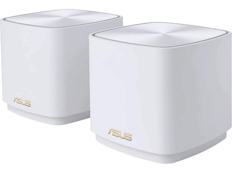 Sistema WiFi Mesh - ASUS XD5 (W-2-PK), 2 pack, 3 Gbit/s, puertos Ethernet, Cobertura máxima, 325 m², Blanco