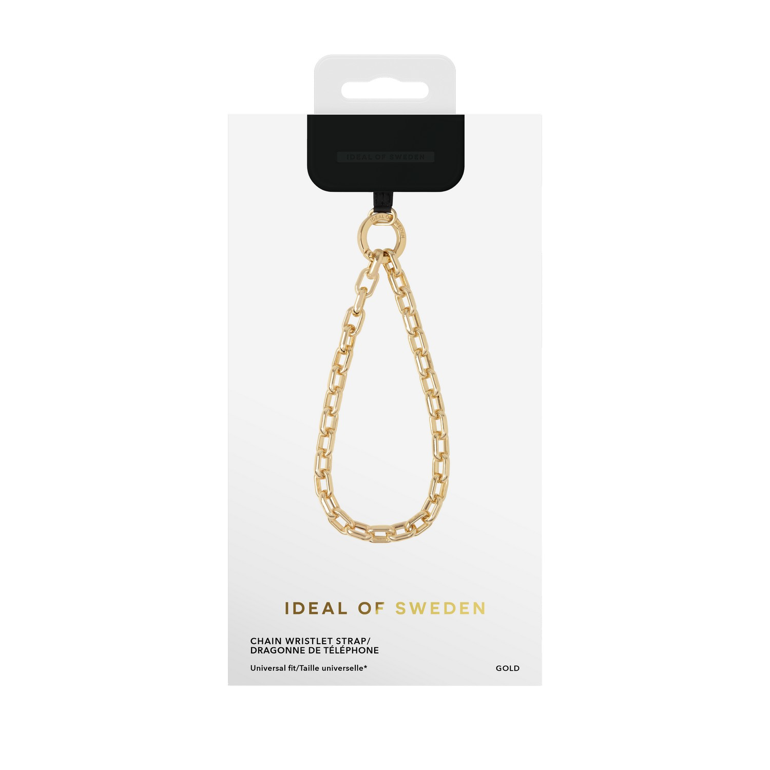 IDEAL OF SWEDEN Dragonne universelle Wristlet Doré (DS CWS-33)
