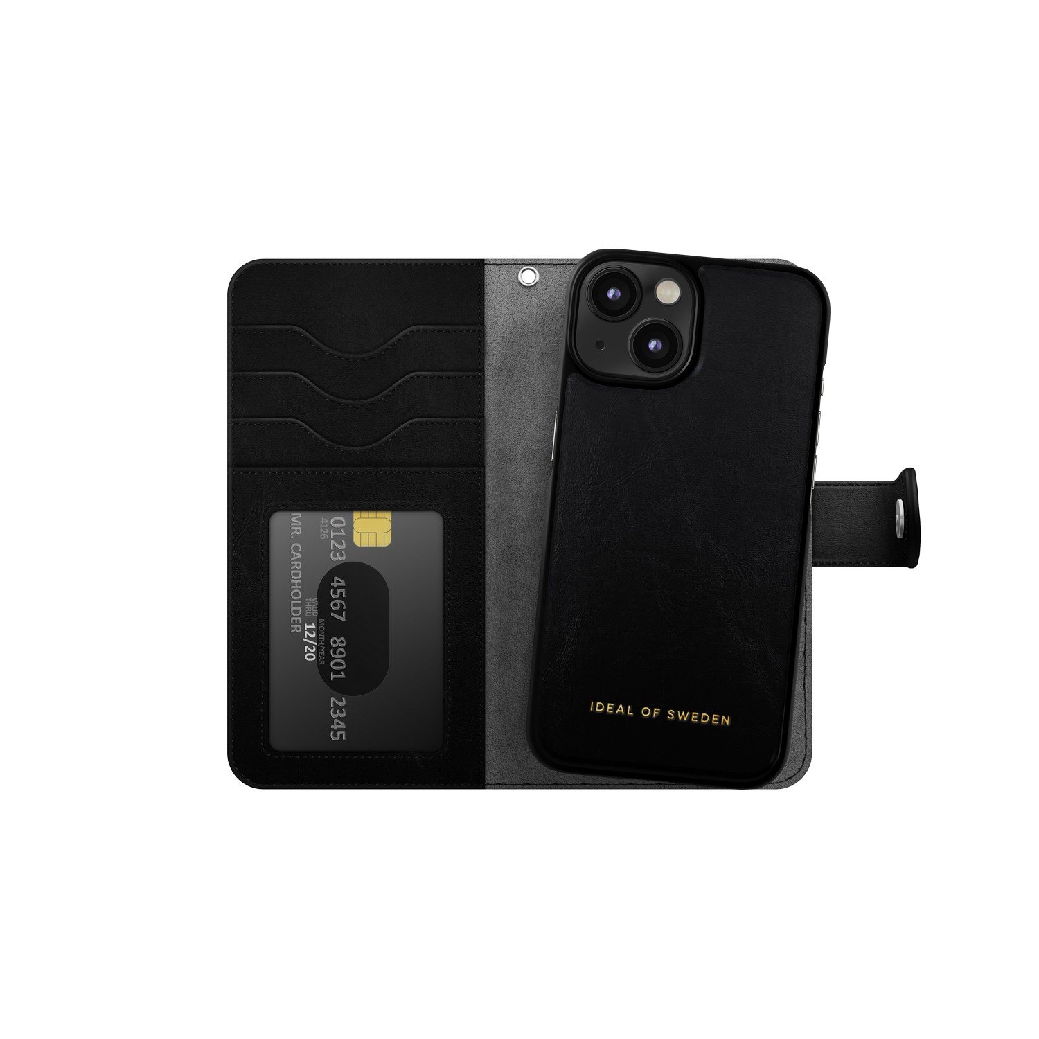 IDEAL OF SWEDEN Flip cover iPhone 14 / 13 Noir (DS MW01-14)