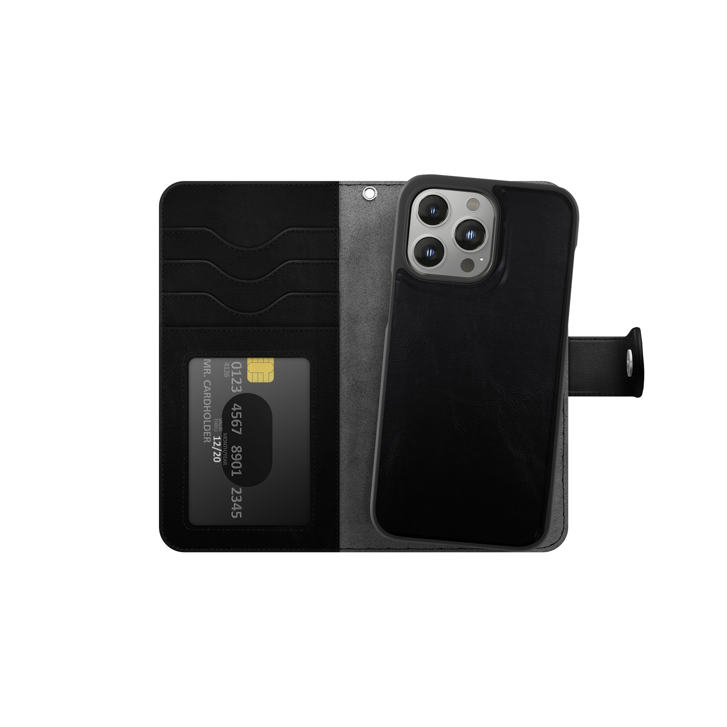 IDEAL OF SWEDEN Flip cover iPhone 14 Pro Max Zwart (DS MW01-14PM)