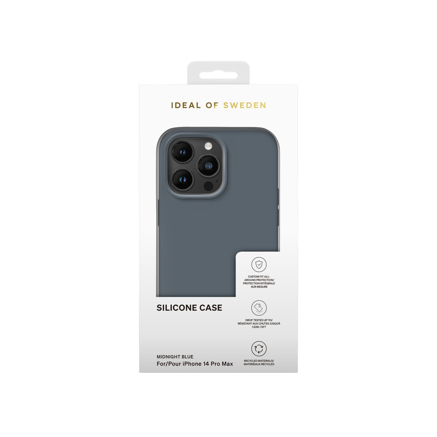 IDEAL OF SWEDEN Cover Silicon iPhone 14 Pro Max Blauw (DS SC411-IP14PM)