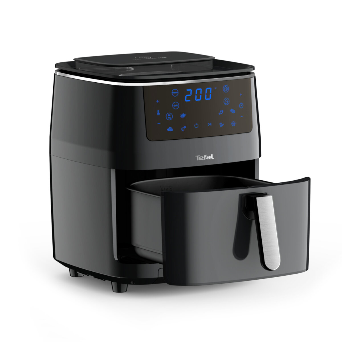 Frytkownica Air fryer TEFAL FW201815 Easy Fry Grill&Steam BLK EU Czarny