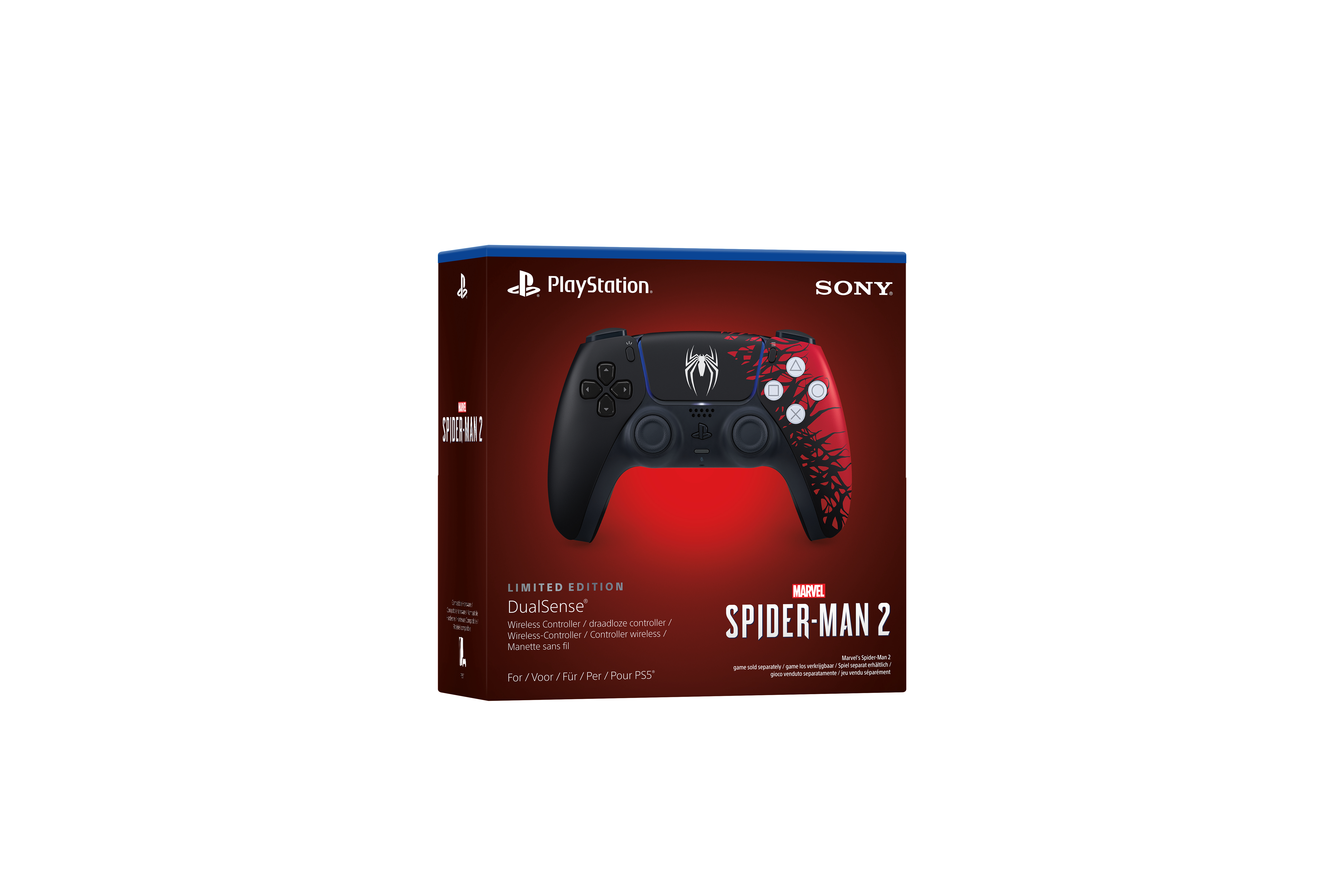SONY DualSense® Wireless Controller Marvel’s Spider-Man 2 Edition für PlayStation 5, MAC, Android, iOS