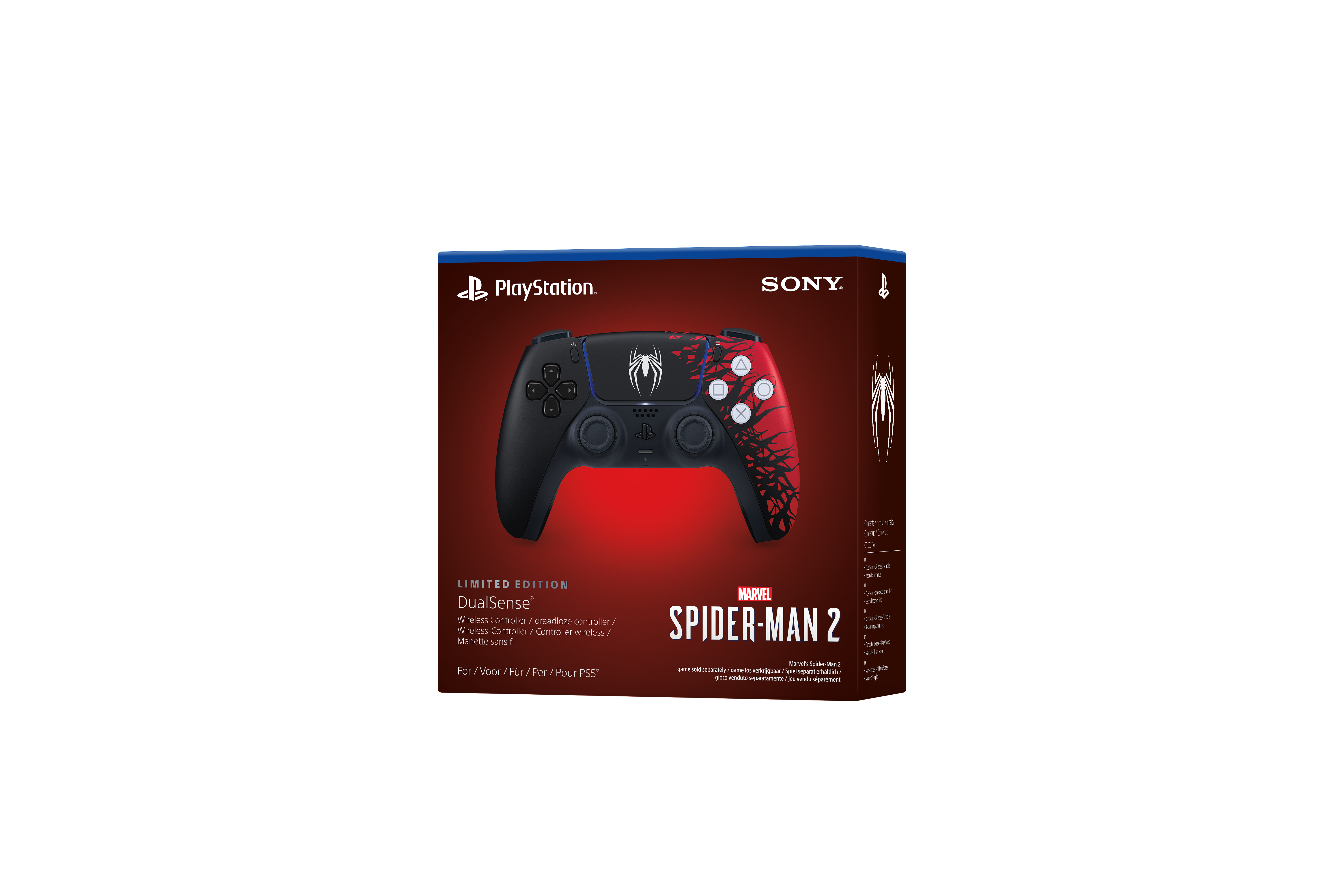 SONY DualSense® Wireless Controller Marvel’s Spider-Man 2 Edition für PlayStation 5, MAC, Android, iOS