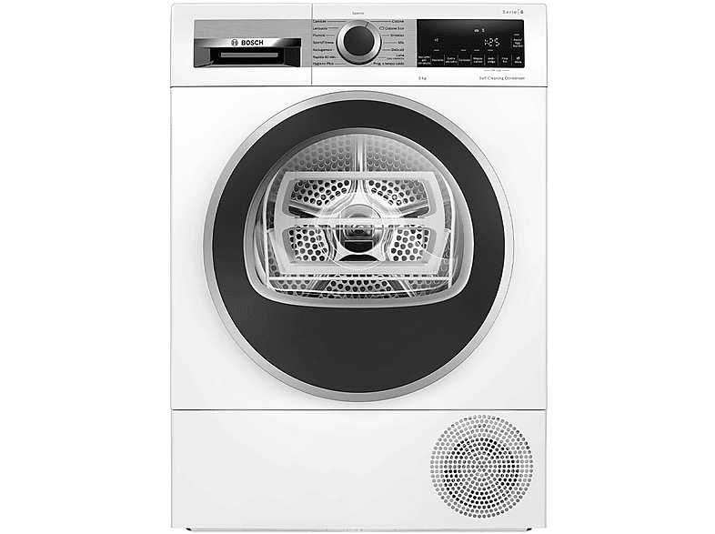 Bosch Wqg245D0It asciugatrice, 9 kg, 61,3 cm, Classe A+++
