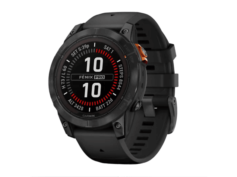 Garmin Smartwatch Fēnix 7 Pro Solar Edition 47 Mm Gris Noir (010-02777-01)