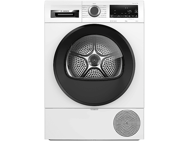 Bosch Wqg233C0It asciugatrice, 8 kg, 61,3 cm, Classe A+++