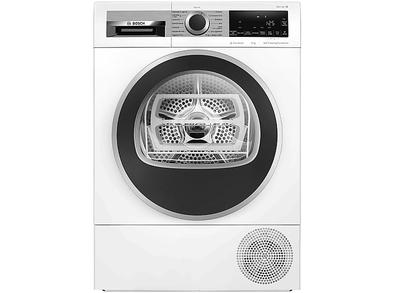 Bosch Wqg245C0It asciugatrice, 9 kg, 61,3 cm, Classe A+++