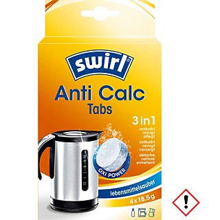 SWIRL Anti Calc Tabs - Decalcificante
