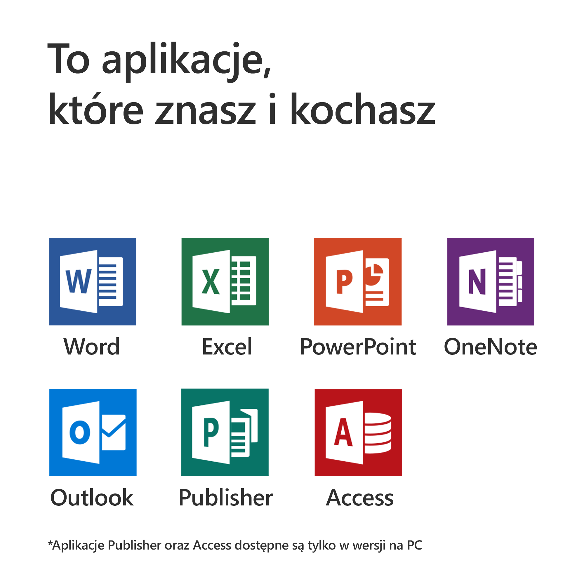 Subskrypcja Office 365 Personal 32/64 Bit PL 1 rok (PC/MAC)