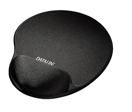 ESSELTE Fashion zselés egérpad csuklótámasszal, 300x260x35 mm, fekete (67106)