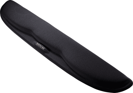 ESSELTE Fashion zselés csuklótámasz, 555x145x35 mm, fekete (67109)