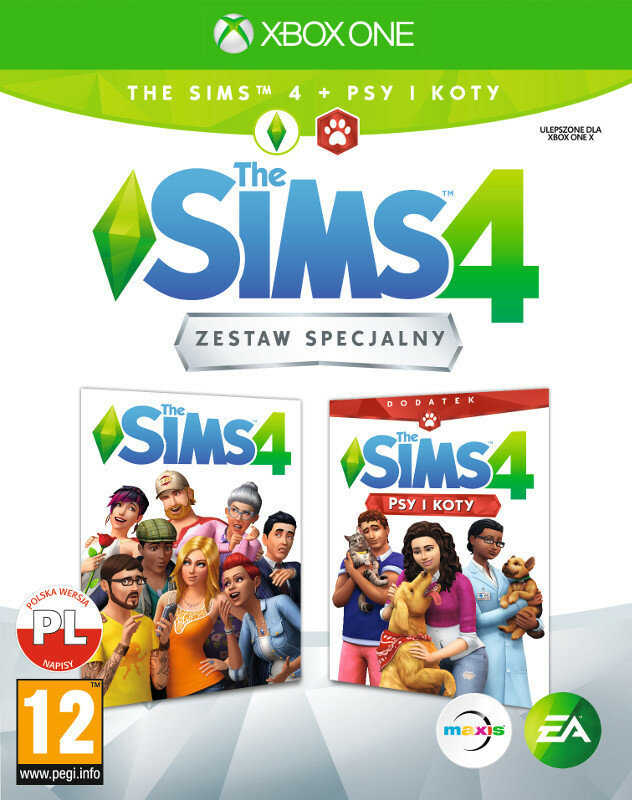 Gra Xbox One The Sims 4 Psy i koty Zestaw specjalny