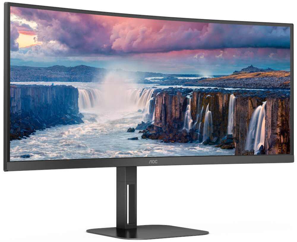 Monitor AOC CU34V5C/BK 34 UWQHD VA 100Hz 1ms