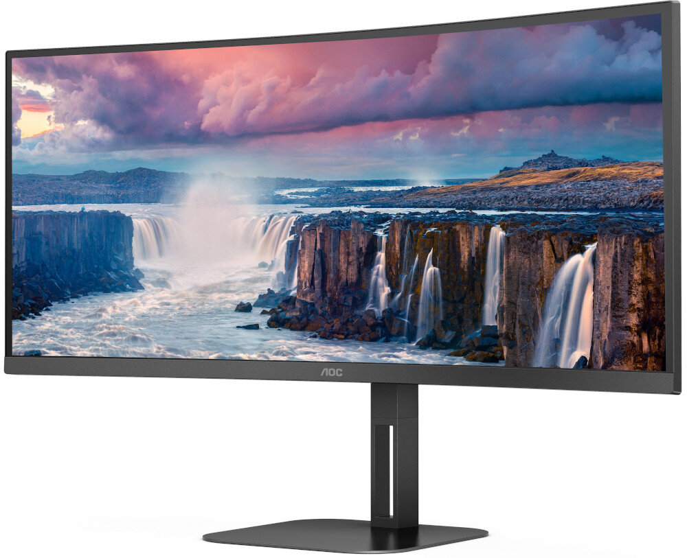 Monitor AOC CU34V5C/BK 34 UWQHD VA 100Hz 1ms