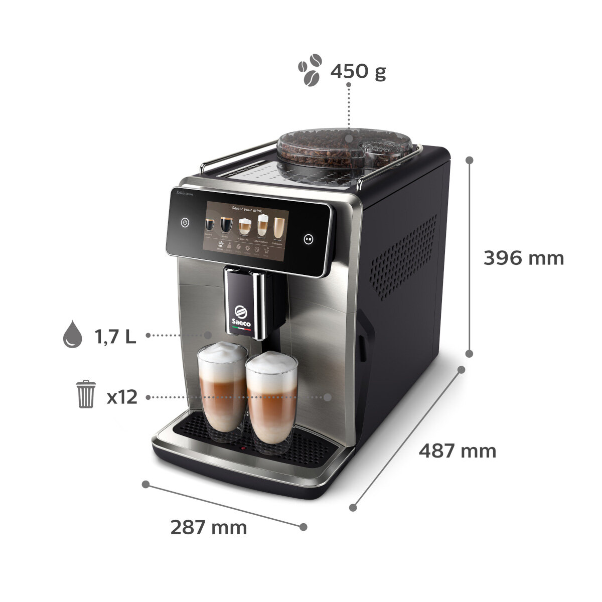 Ekspres ciśnieniowy SAECO SM8785/00 Xelsis Deluxe