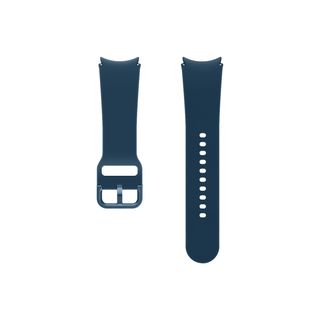 Correa - Samsung ET-SFR93SNEGEU, Para Galaxy Watch 6, 5, 4 y 3, Fluoroelastómero, Resistente al sudor, Talla S/M, Azul