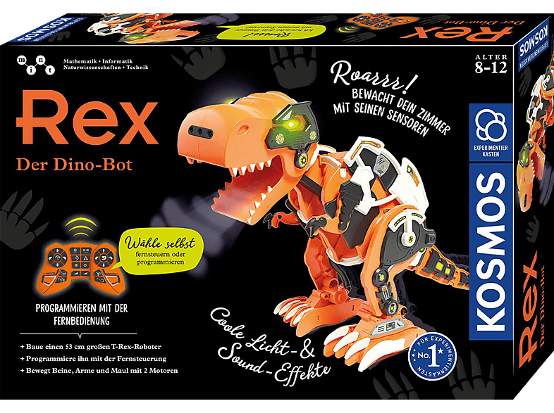 KOSMOS Rex - Der Dino Bot Spielzeug-Roboter, Mehrfarbig