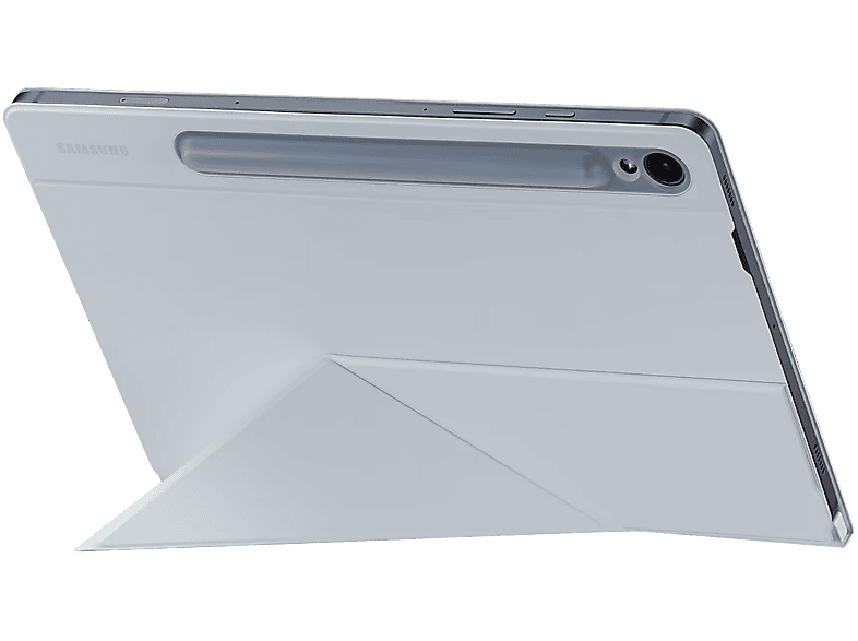Funda tablet - Samsung EF-BX710PWEGWW, Para Galaxy Tab S9, Enganche magnético, Modo reposo, Blanco
