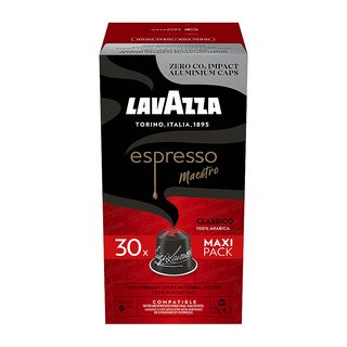 Cápsulas monodosis - Lavazza Espresso Clásico, 30 unidades, Compatibles con máquinas Nespresso, 171 g