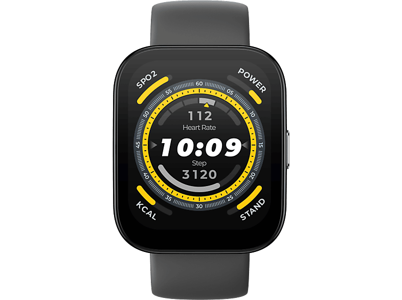 Smartwatch - Amazfit BIP 5, 22 mm, Pantalla 1,91", Llamadas Bluetooth, +120 Modos deporte, Negro