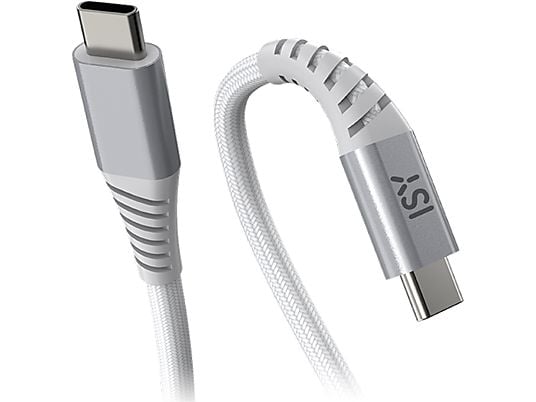 ISY USB-C - USB-C-kabel 5Gbps 2 m Wit (ICN-5000-WT-CC)