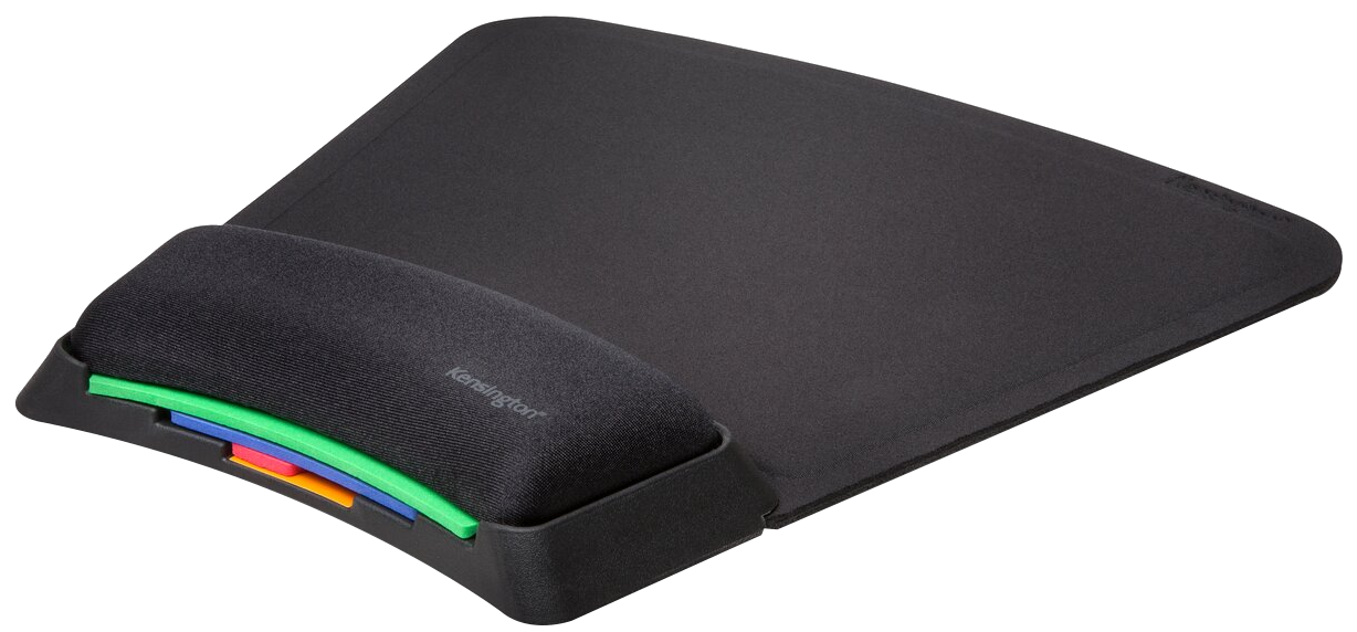 KENSINGTON SmartFit® ergonómiai egérpad csuklótámasszal, géltöltésű, fekete (K55793EU)