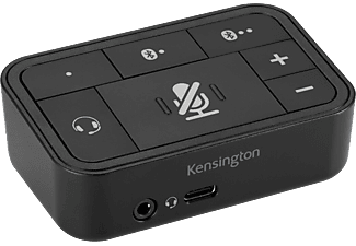 KENSINGTON Pro Audio 3 az 1-ben fejhallgató kapcsoló, USB Type-C, fekete (K83300WW)
