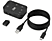 KENSINGTON Pro Audio 3 az 1-ben fejhallgató kapcsoló, USB Type-C, fekete (K83300WW)