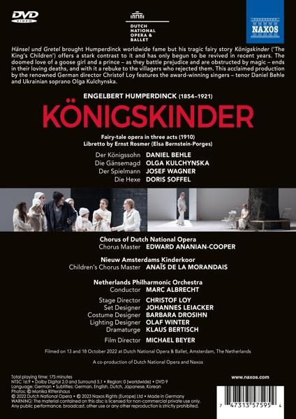 Behle/Albrecht/Netherlands Philharmonic Orchestra - Königskinder  - (DVD)