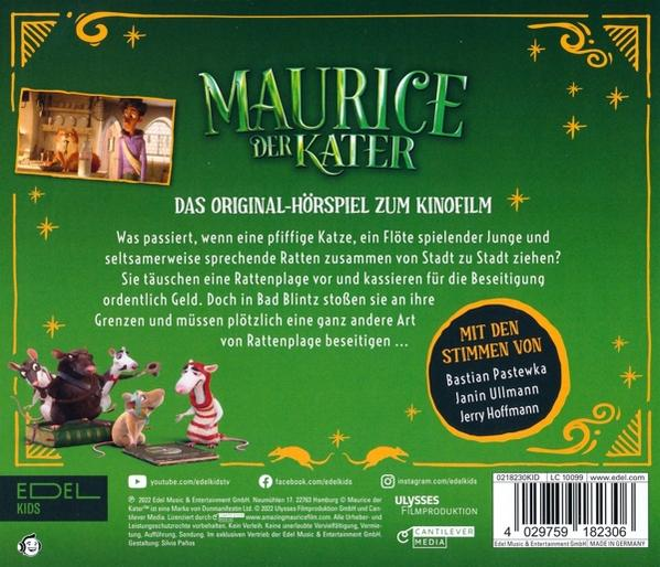 Der Kater Maurice - Hörspiel zum Kinofilm  - (CD)