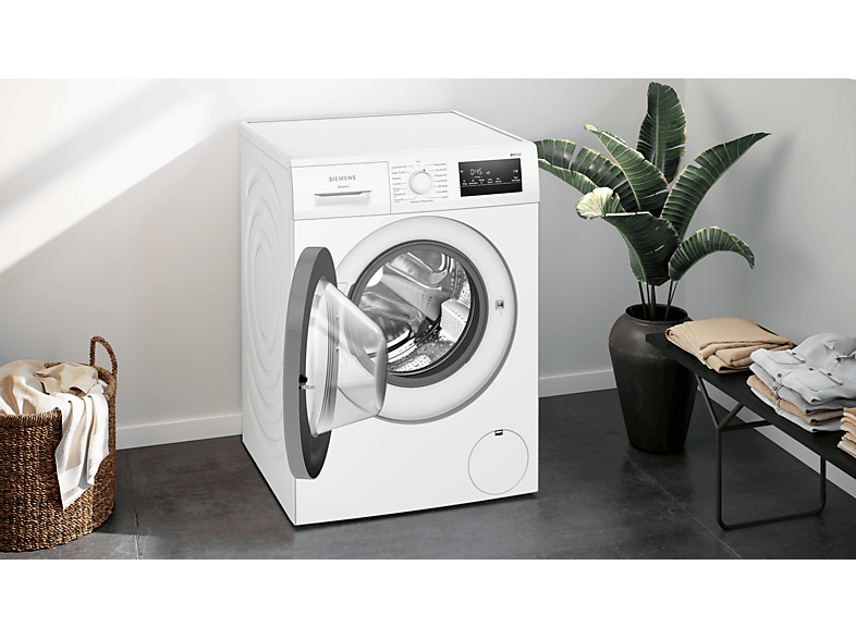 SIEMENS WM14N12A iQ300 Waschmaschine (9 kg, 1400 U/Min., A)