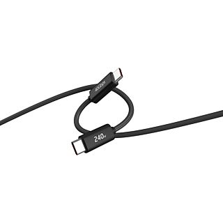 ISY IUC 6000 USB-C-kabel Zwart