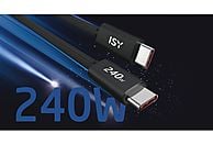ISY IUC 6000 USB-C-kabel Zwart