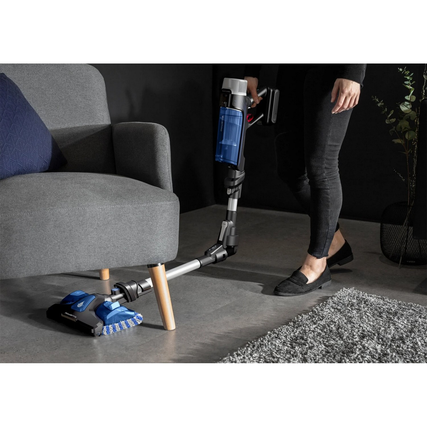 Tuyau Flexible Rigide Rowenta Pour Balai Aspirateur XForce 9.60 - Noir - Pièce D'Origine