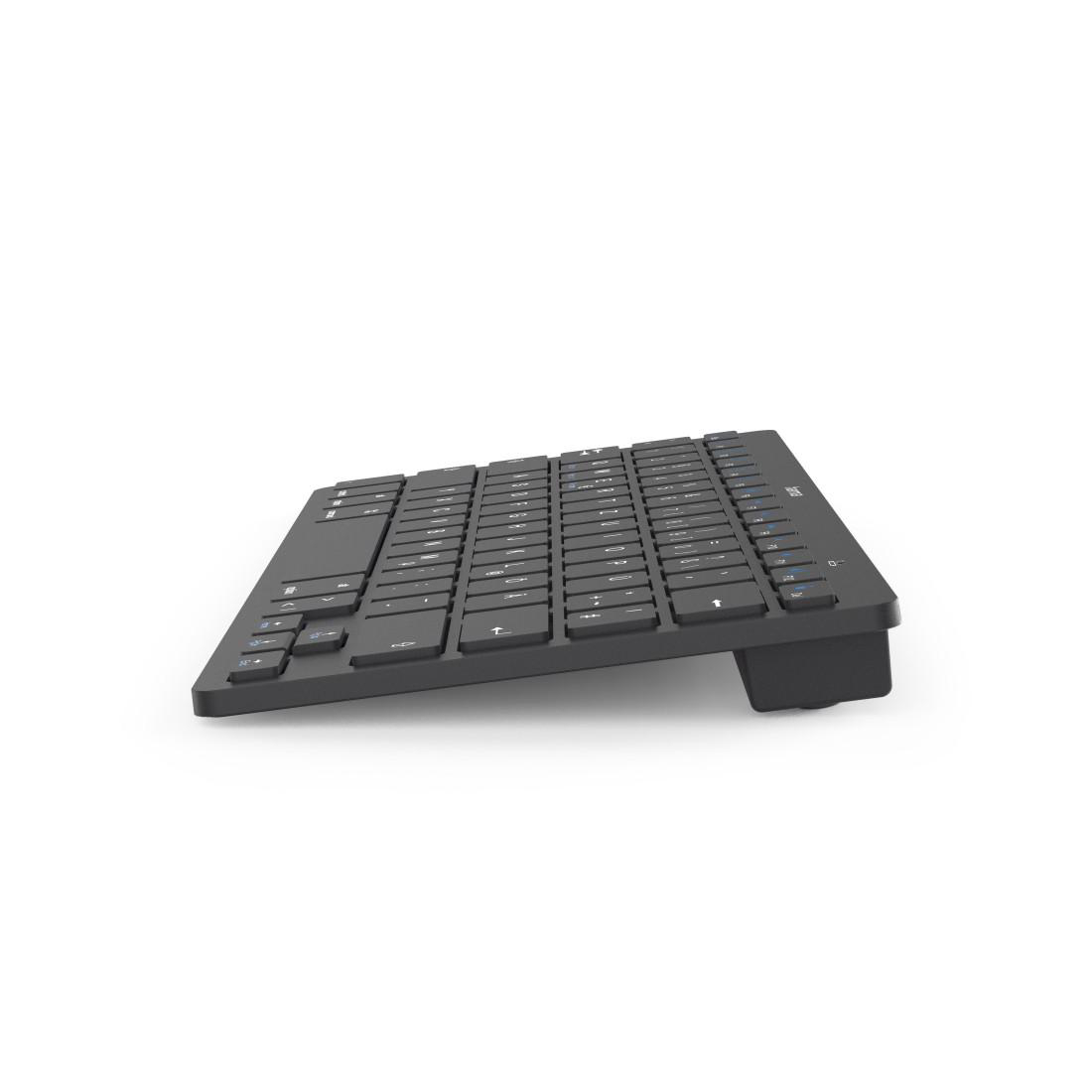 HAMA KEY4ALL Schwarz Bluetooth-Tastatur X510