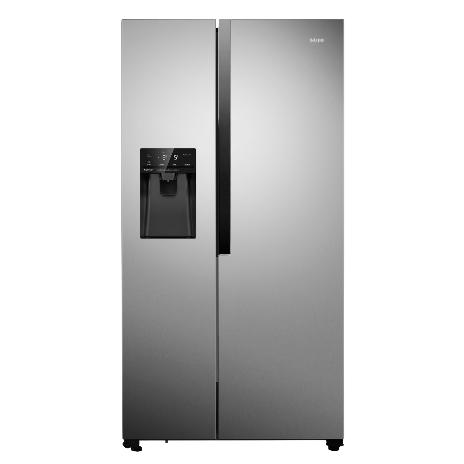 Etna AKV578IRVS Amerikaanse koelkast