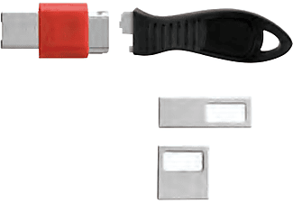 KENSINGTON USB Port mechanikus blokkolózár, fekete (K67913WW)