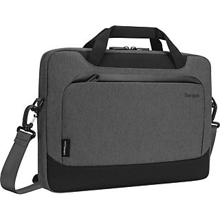 Maletín para portátil - Targus Cypress Slimcase TBS92502GL, Hasta 15.6", EcoSmart, Universal, Gris