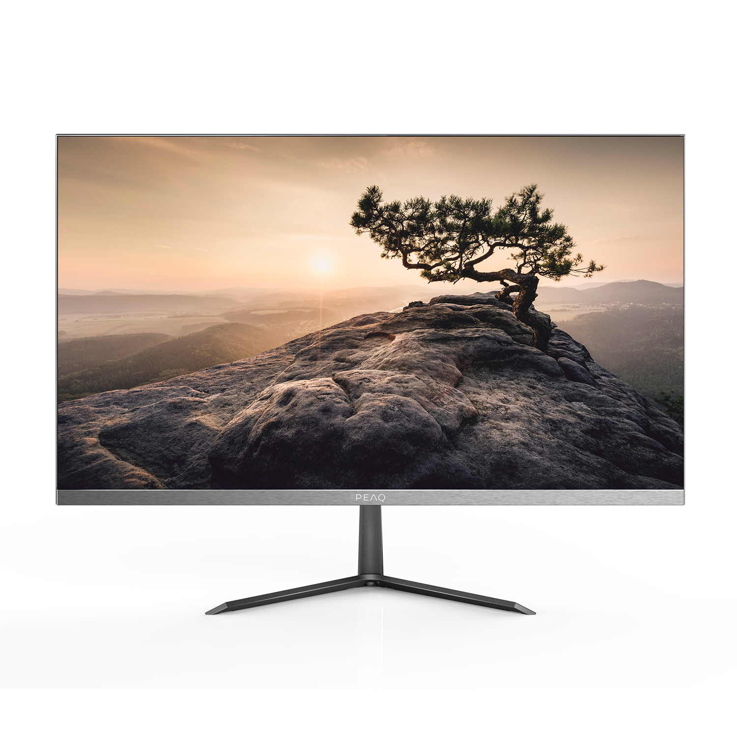 Peaq S243-Vfc 24 Monitor, pollici, Full-HD, 1920 x 1080 Pixel