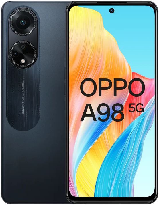 OPPO Smartphone A98 5G 256 GB Black (CPH2529CK)