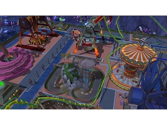 RollerCoaster Tycoon Adventures Deluxe - PlayStation 4 - Tedesco