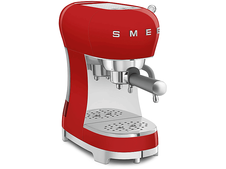 MACCHINA CAFFÈ ESPRESSO SMEG ECF02RDEU, 1350 W, rosso