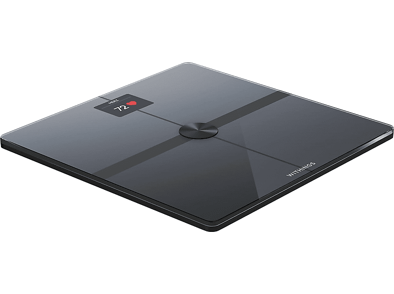 Withings Body Smart Black mit Sprachfunktion Körperanalysewaage, Maximale Tragkraft: 200 kg — Foto 3 von 5