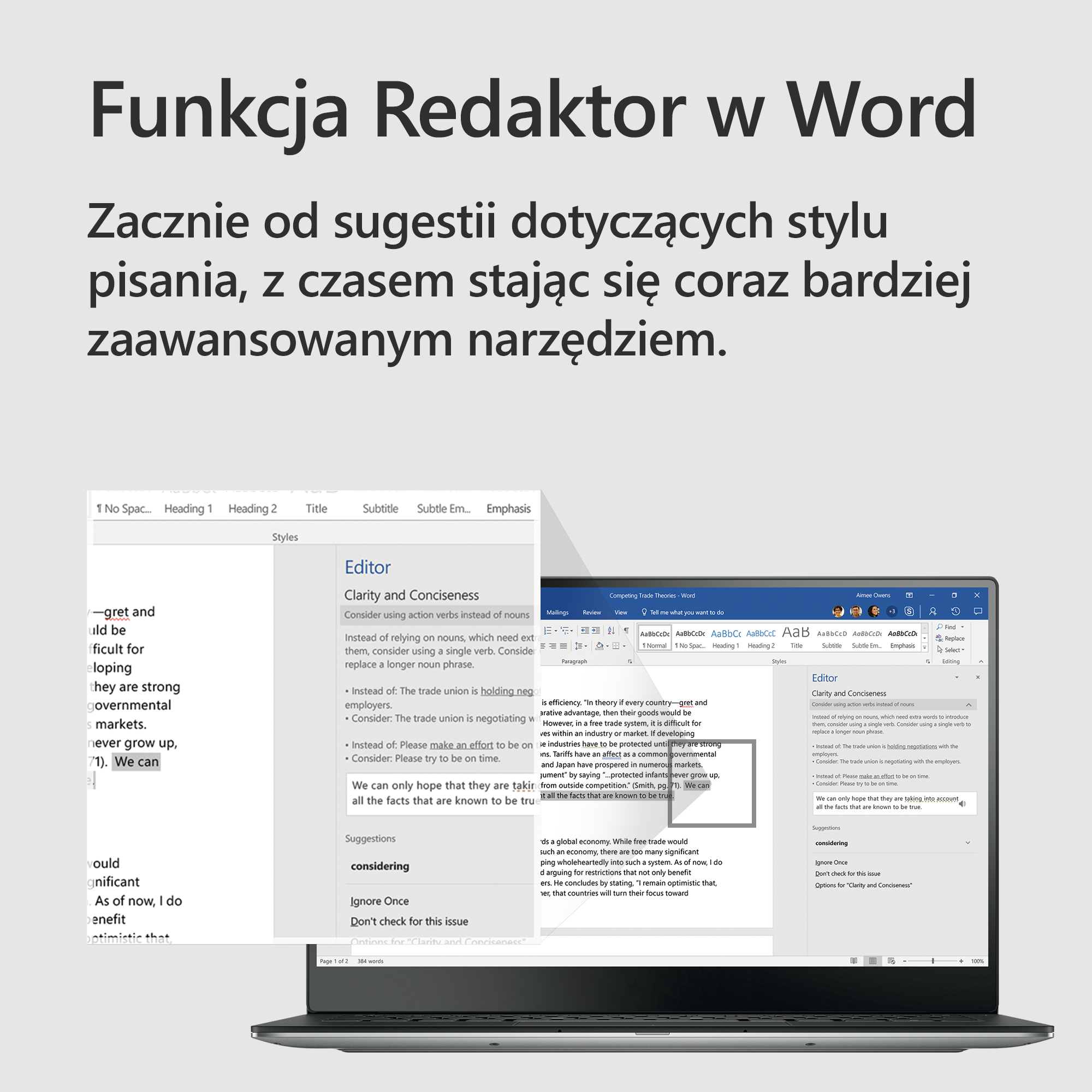 Subskrypcja Office 365 Personal 32/64 Bit PL 1 rok (PC/MAC)