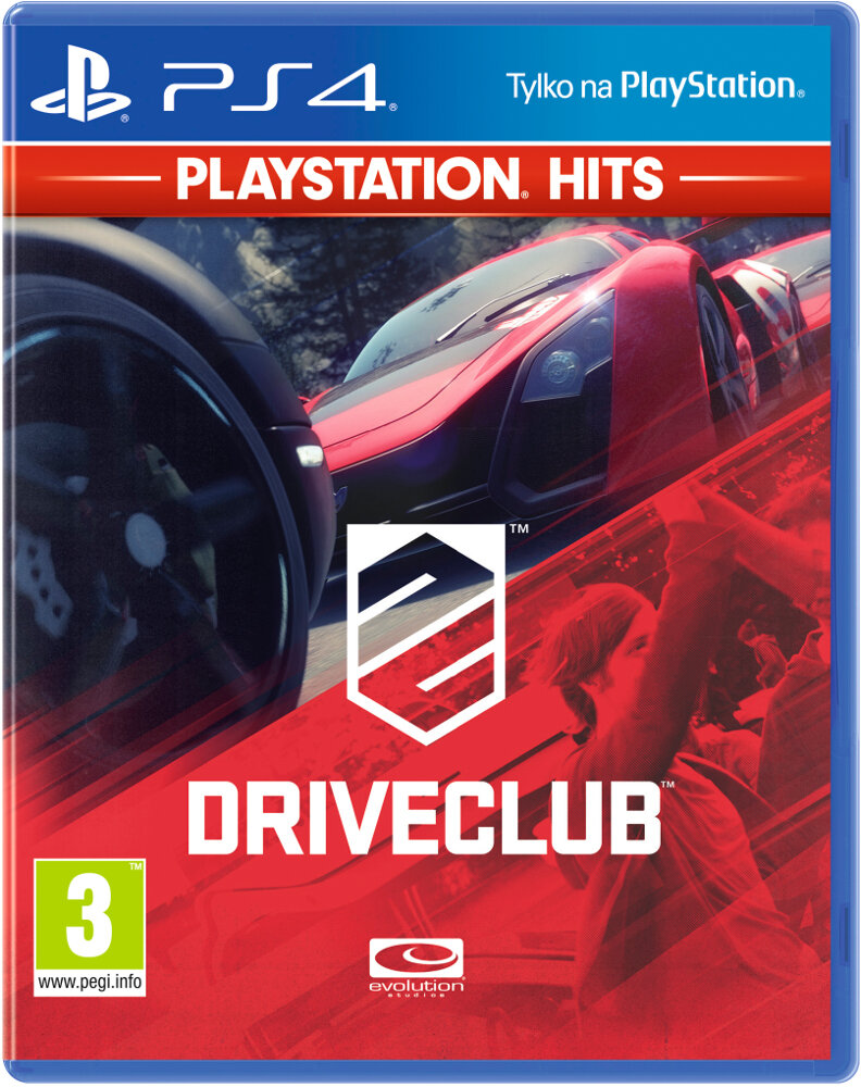 Gra PS4 PlayStation HITS DriveClub