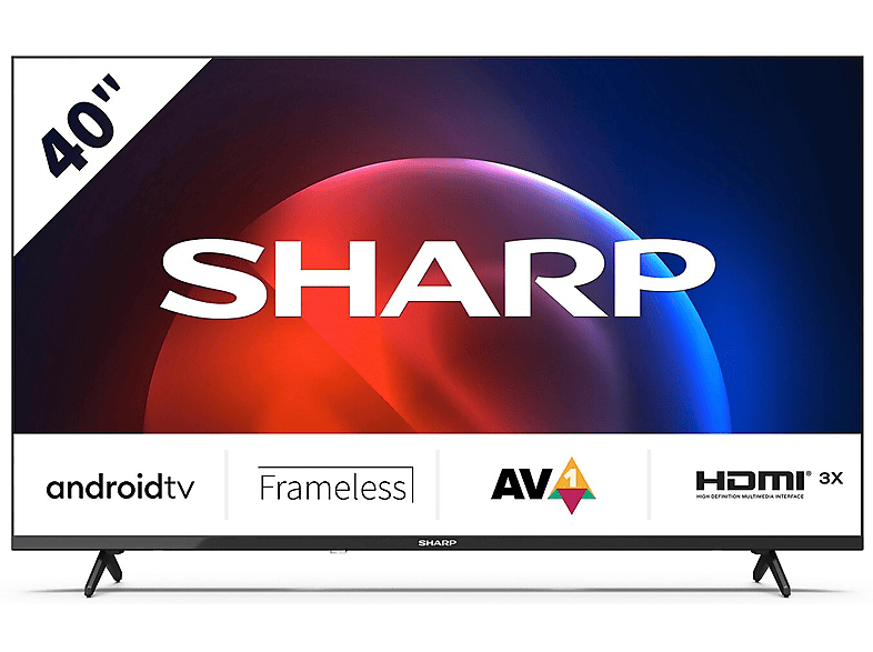 Telewizor LED SHARP 40FH4EA 40'' FHD Android TV Bluetooth MediaMarkt