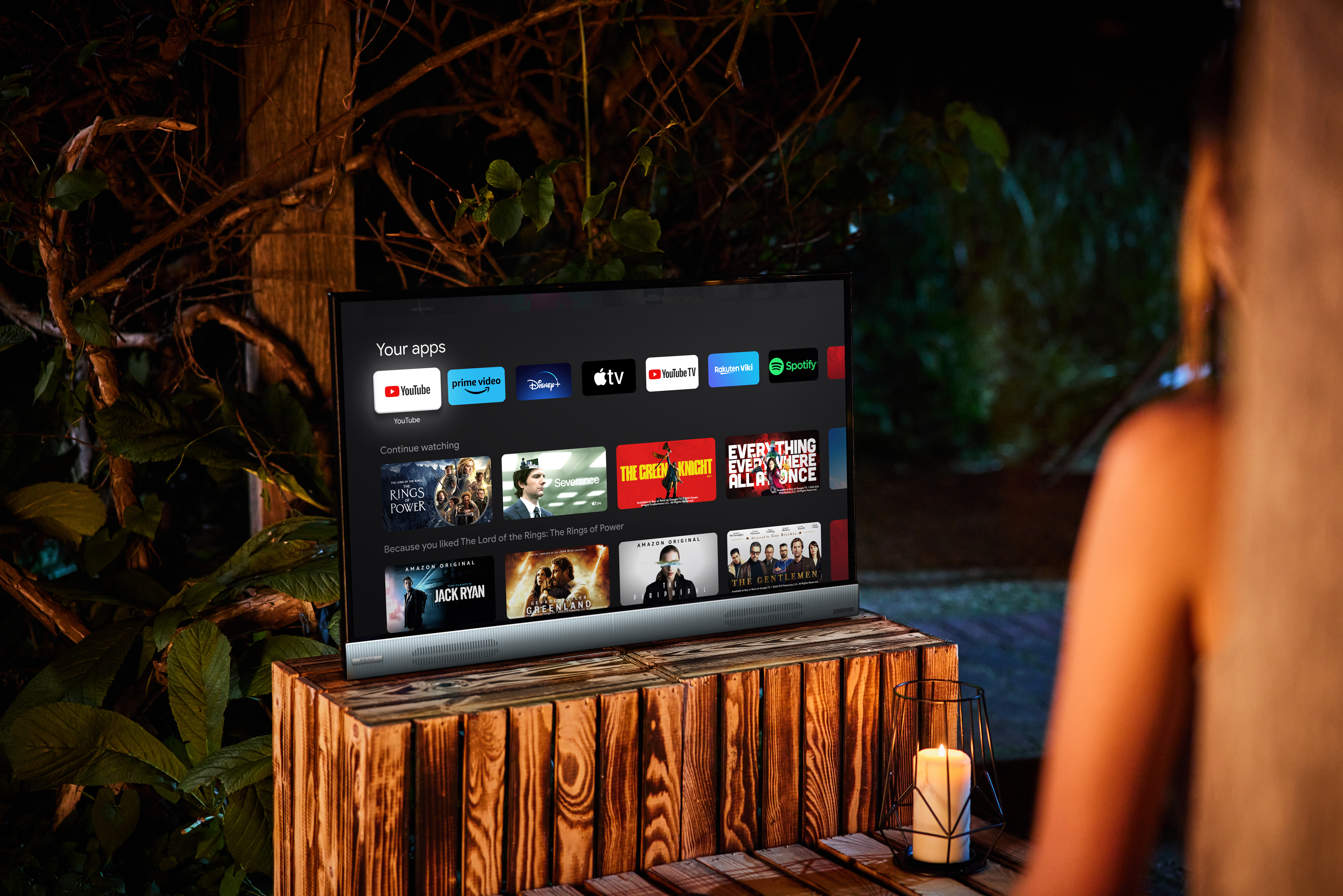 PEAQ PTV 32GH-5023C-BL - TV portable avec batterie intégrée (32 ", HD-ready, LCD)