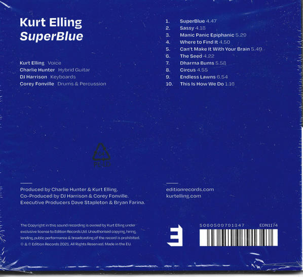 Kurt Elling & Charlie Hunter - Superblue  - (CD)