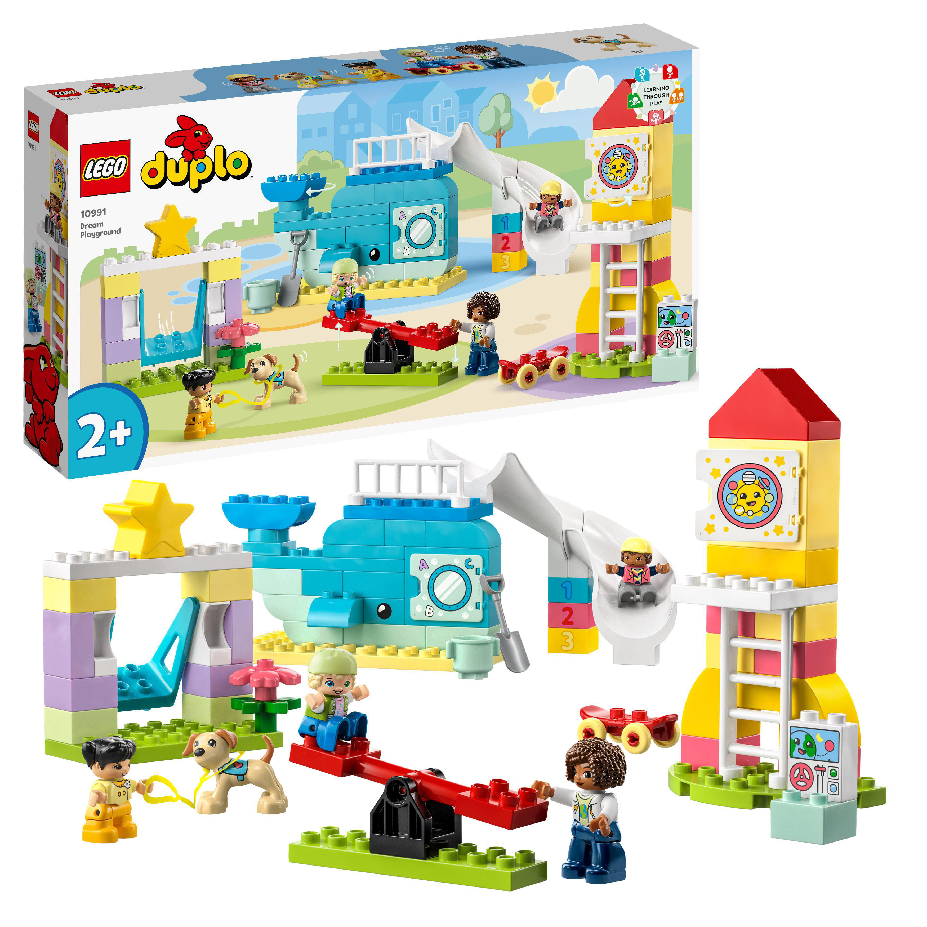Mehrfarbig 10991 DUPLO Bausatz, LEGO Traumspielplatz